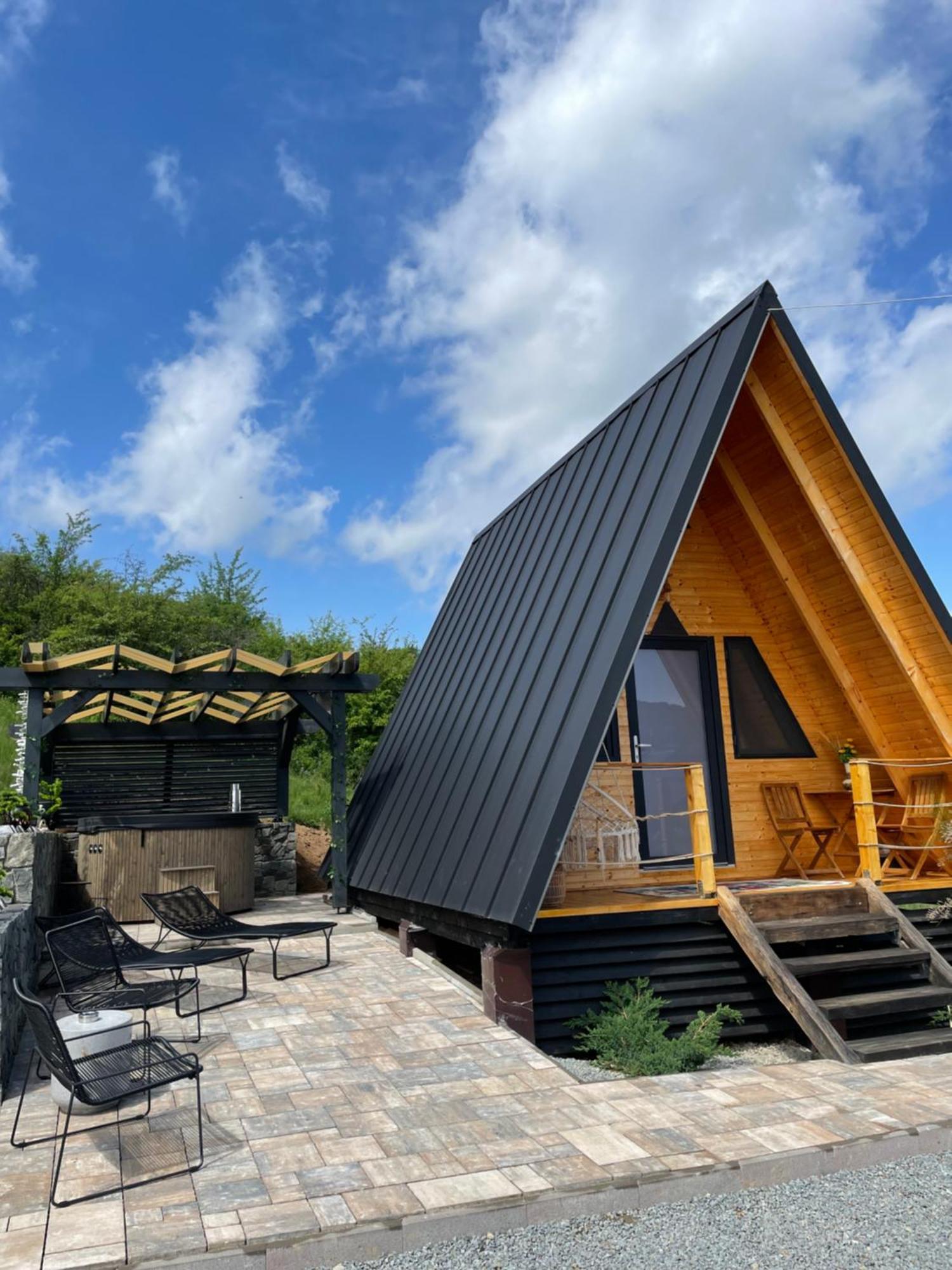 A Frame 1 Transalpina Otel Petresti Dış mekan fotoğraf